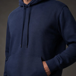 Blusa de Moletom Masculina Azul Marinho