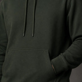 Blusa de Moletom Masculina Preta