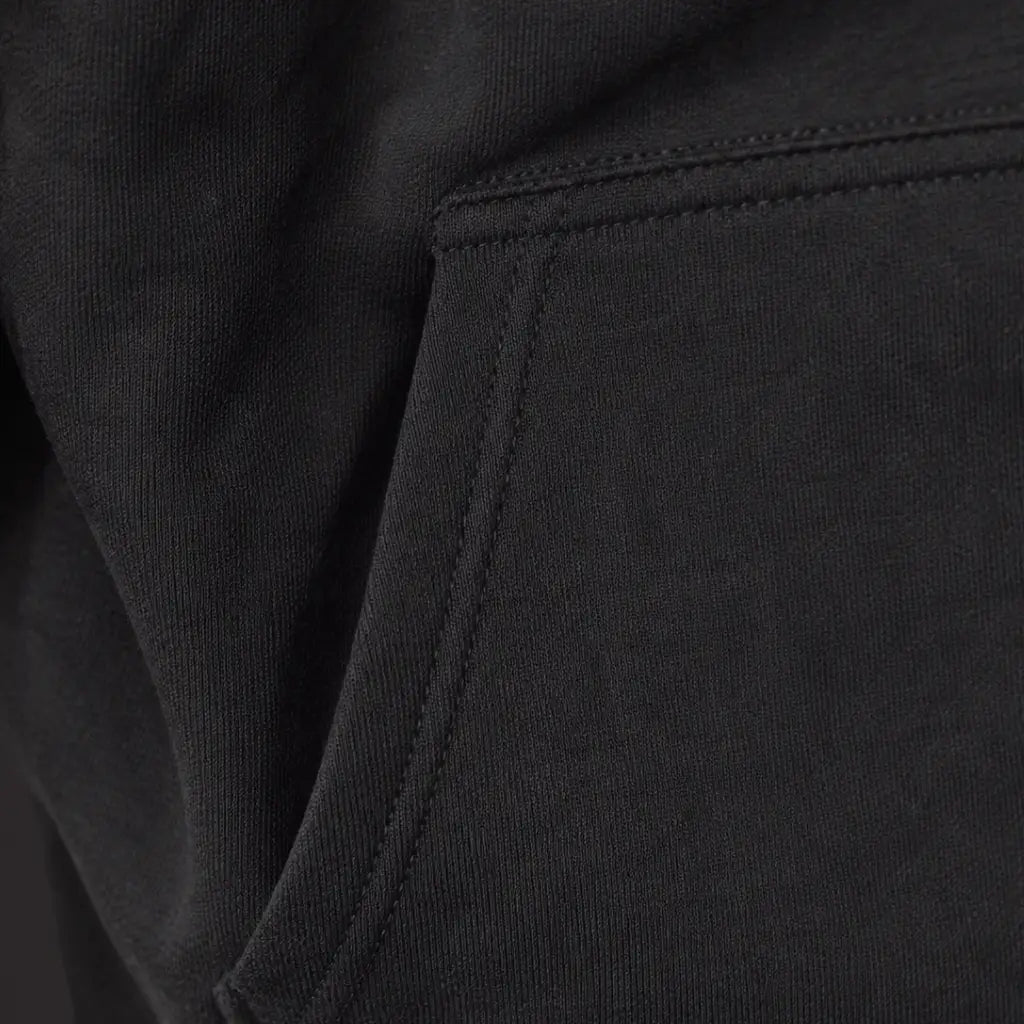Blusa de Moletom Masculina Preta