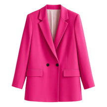Blazer Feminino Alongado Modelo Blush