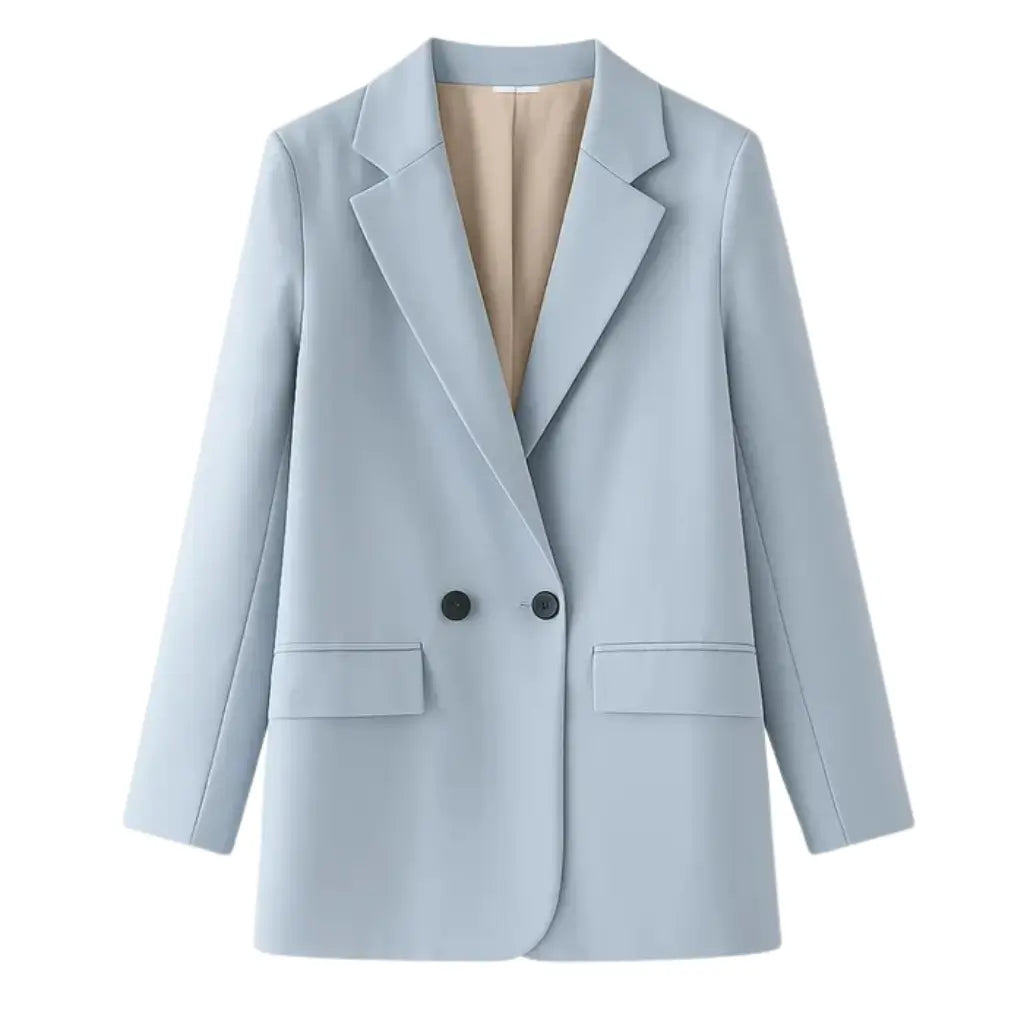 Blazer Feminino Alongado Modelo Nuvem