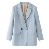 Blazer Feminino Alongado Modelo Nuvem