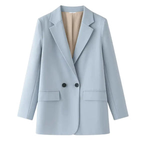Blazer Feminino Alongado Modelo Nuvem
