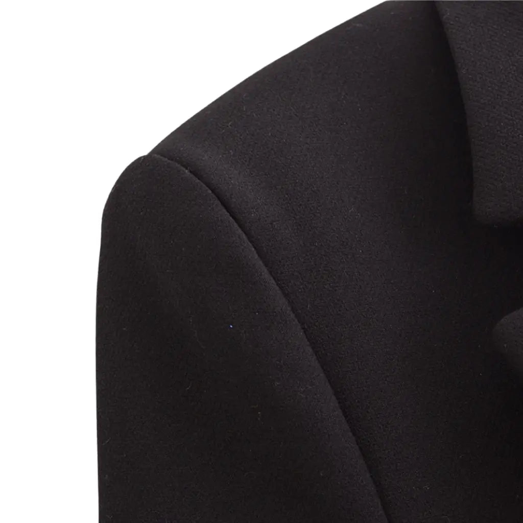 acabamento premium blazer feminino preto