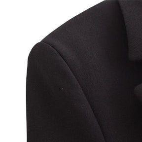 acabamento premium blazer feminino preto