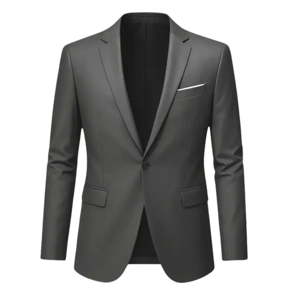 Blazer Casual Masculino Modelo Mist cor cinza 