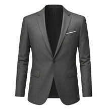 Blazer Casual Masculino Modelo Mist cor cinza 