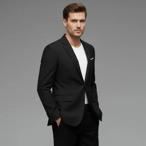 Blazer Casual Masculino Preto Modelo Raven 