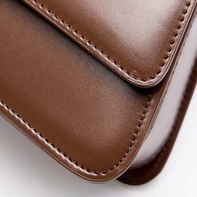 bolsa feminina marrom de couro 
