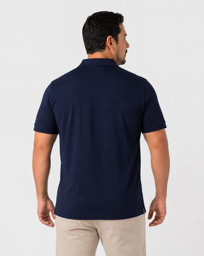 Camisa Polo Masculina PimaSenso Azul Marinho