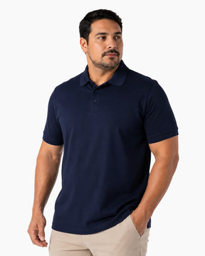 Camisa Polo Masculina PimaSenso Azul Marinho