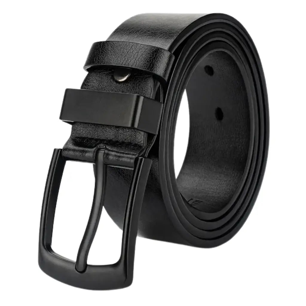 Cinto de Couro Masculino Preto