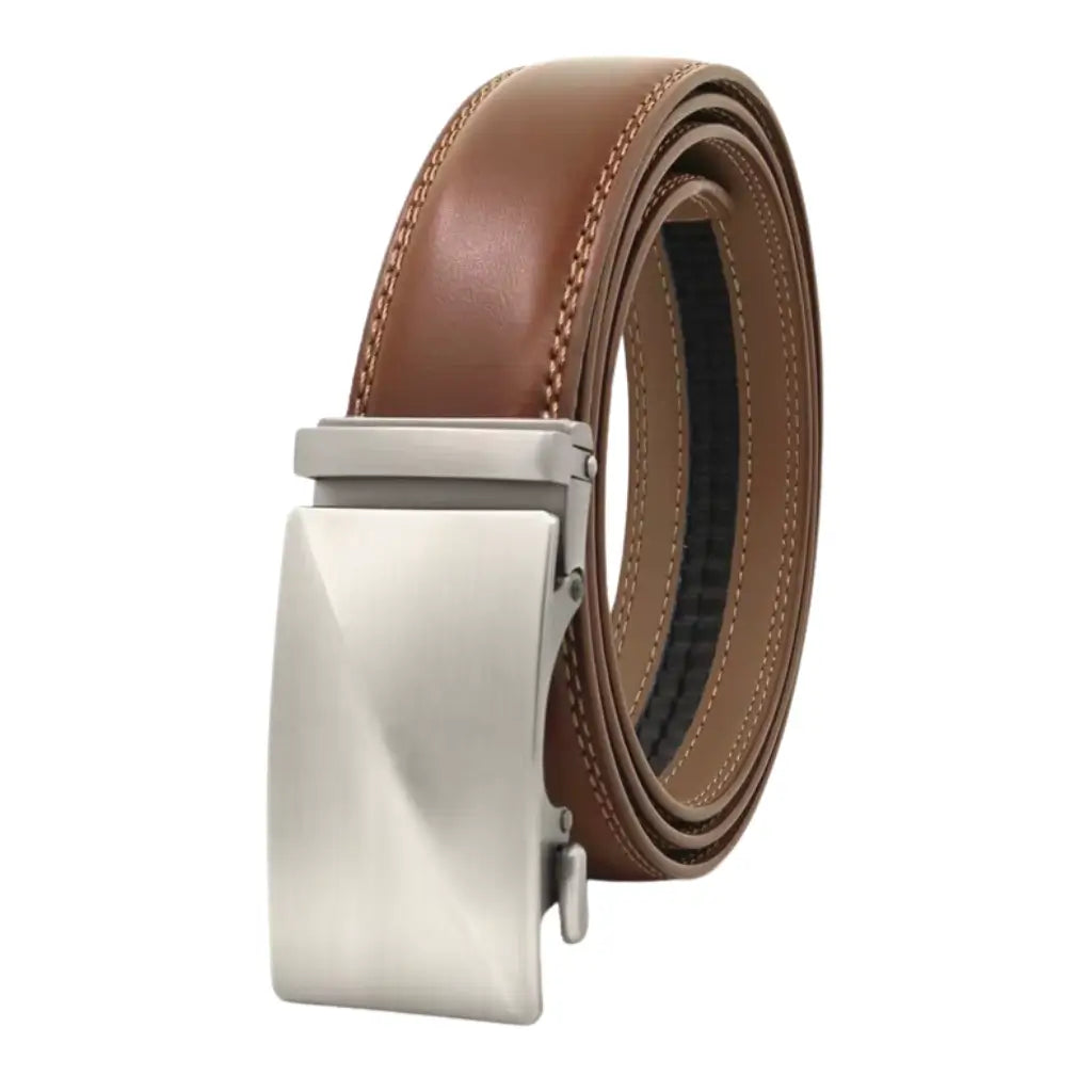 Cinto de couro masculina cor marrom