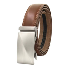 Cinto de couro masculina cor marrom