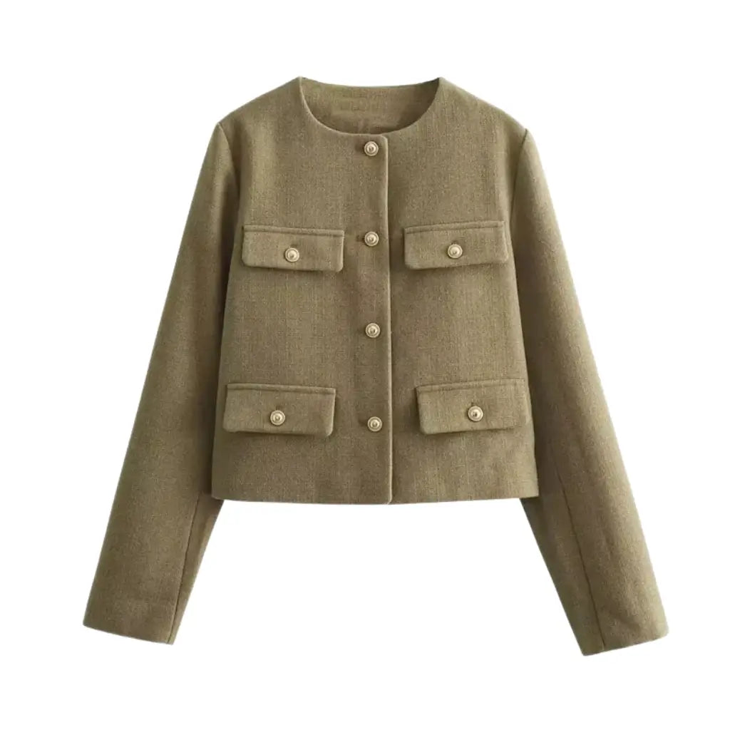 Jaqueta Feminina Modelo Loden