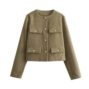 Jaqueta Feminina Modelo Loden