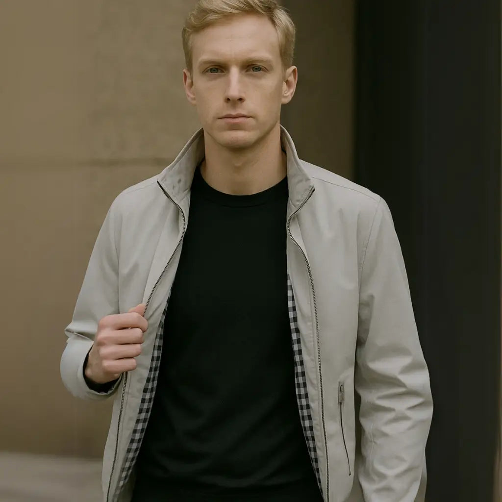 jaqueta masculina forrada 