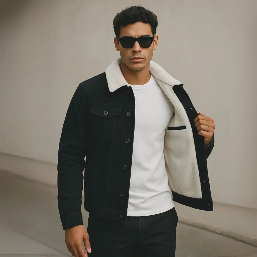 Jaqueta Masculina Preto