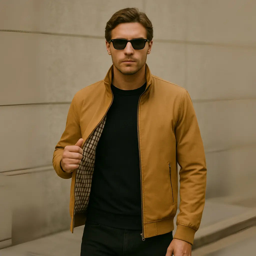 Jaqueta Masculina slim forrada