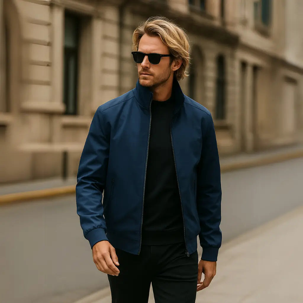 Jaqueta Masculina Azul