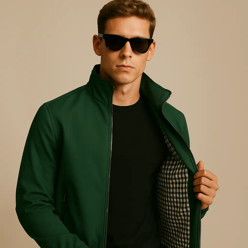 Jaqueta Masculina Verde 