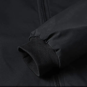 Punho sofisticado jaqueta masculina