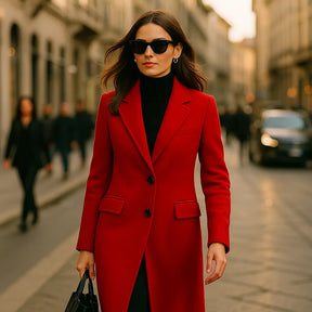 Sobretudo Feminino Longo Modelo Muse