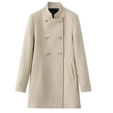 Sobretudo Feminino Elegante Modelo Monarch Neige