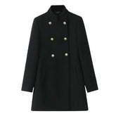 Sobretudo Feminino Elegante Modelo Monarch Noir