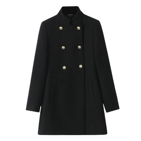 Sobretudo Feminino Elegante Modelo Monarch Noir