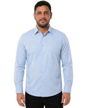 Camisa Social Tech Matteo Azul